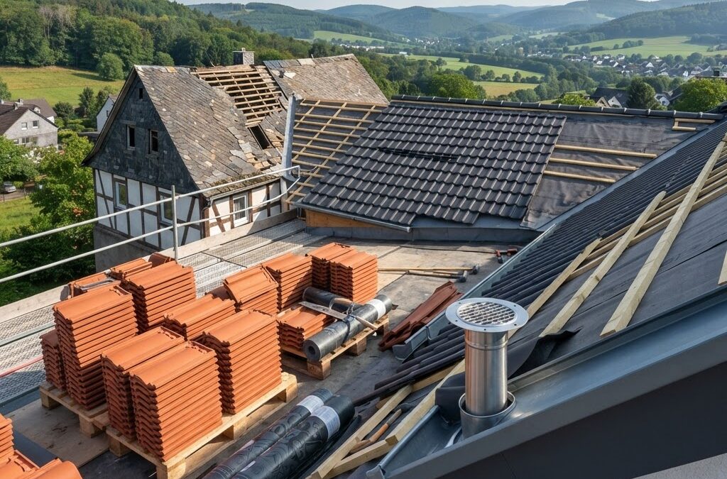Asbestsanierung Westerburg: Dachdecker für Dachsanierung